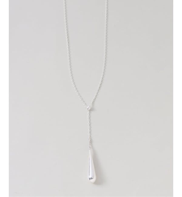 Spick and Span「《予約》【SAMH by LILAS】PUFFドロップYネックレス SV」|ネックレス|