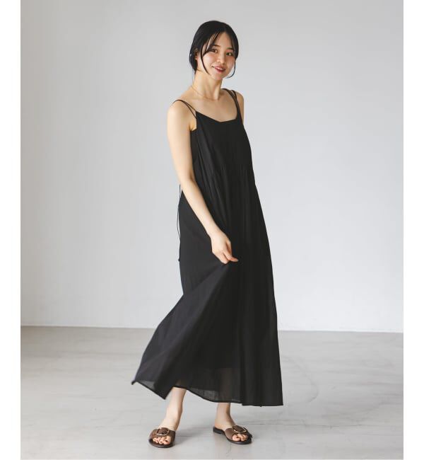 NOBLE「《予約》normment/ノーメント COTTON RAYON CAMI DRESS」|ワンピース|