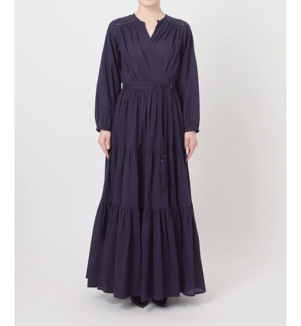 NOBLE「《予約》Velnica/ヴェルニカ カシュクールロングドレス」|ワンピース|