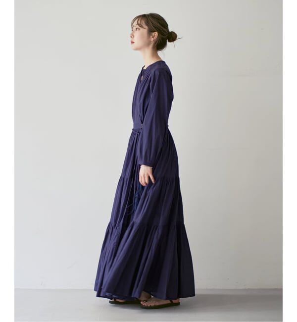 NOBLE「《予約》Velnica/ヴェルニカ カシュクールロングドレス」|ワンピース|