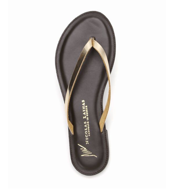 Spick and Span「《予約》NICOLAS LAINAS / ニコラス ライナス トングサンダル」|サンダル|