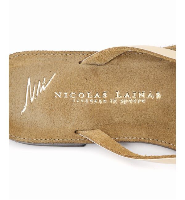 Spick and Span「《予約》NICOLAS LAINAS / ニコラス ライナス トングサンダル」|サンダル|