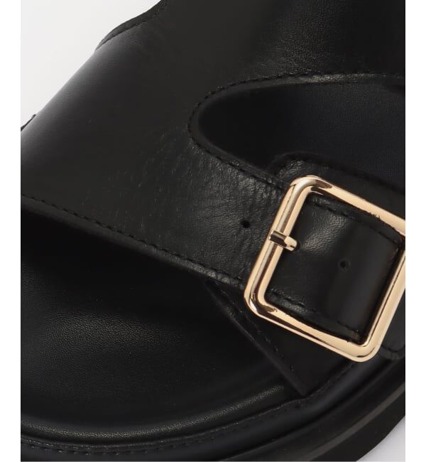  「MOHI/モヒ　Wベルトサンダル/ カーフレザー」|サンダル|