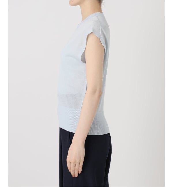  「《予約》【洗える】ウォッシャブルシアーフレンチプルオーバー」|ニット・セーター|