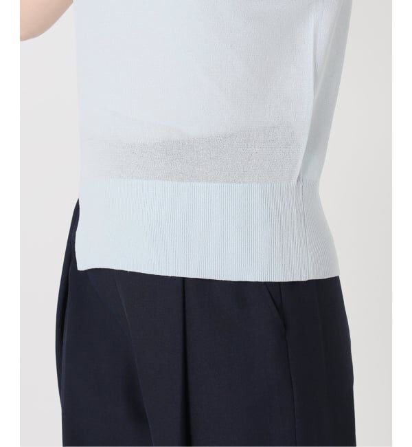  「《予約》【洗える】ウォッシャブルシアーフレンチプルオーバー」|ニット・セーター|