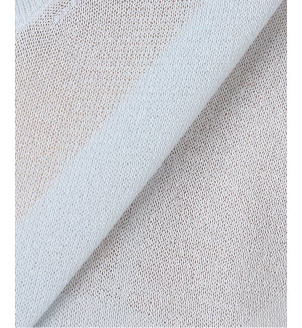  「《予約》【洗える】ウォッシャブルシアーフレンチプルオーバー」|ニット・セーター|