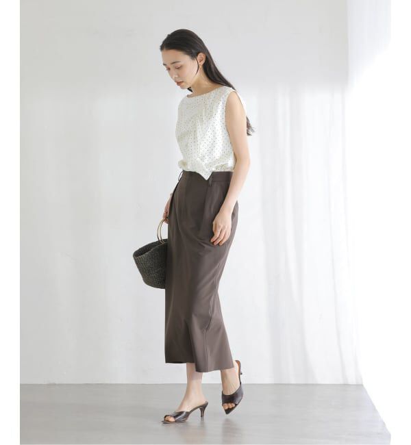  「《予約》【洗える】アシメフリルブラウス」|シャツ・ブラウス|