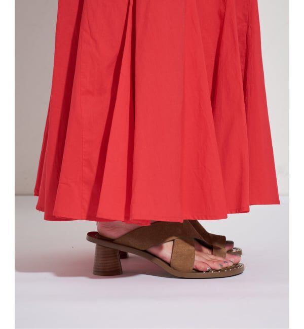 GRISE「GRISE5cmレザーEDGEトングサンダル」|サンダル|