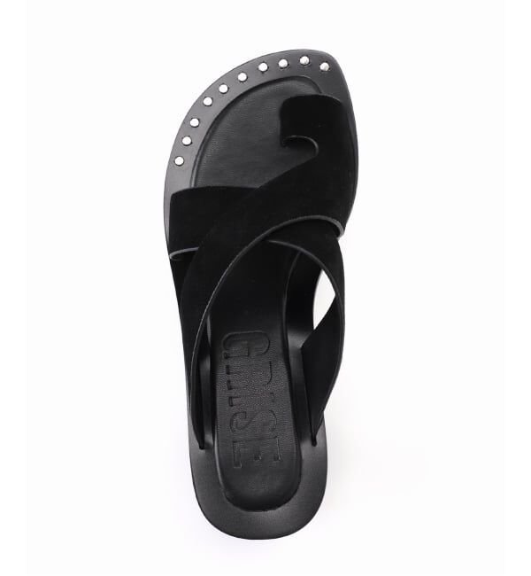 GRISE「GRISE5cmレザーEDGEトングサンダル」|サンダル|