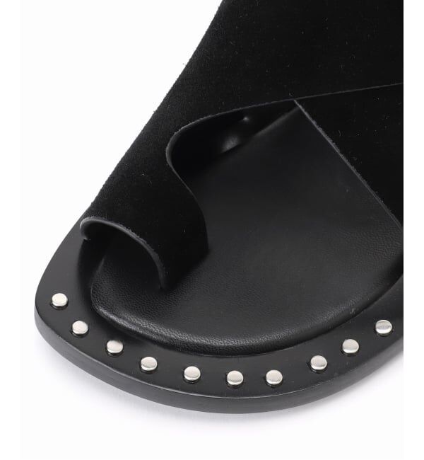 GRISE「GRISE5cmレザーEDGEトングサンダル」|サンダル|