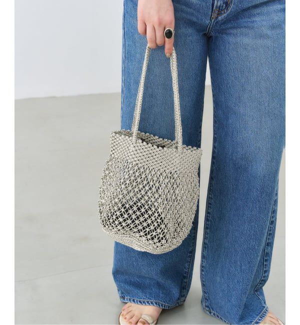  「《予約》THE BAGMATI/バクマティ メタリックメッシュ BAG」|ハンドバッグ|