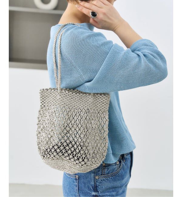  「《予約》THE BAGMATI/バクマティ メタリックメッシュ BAG」|ハンドバッグ|