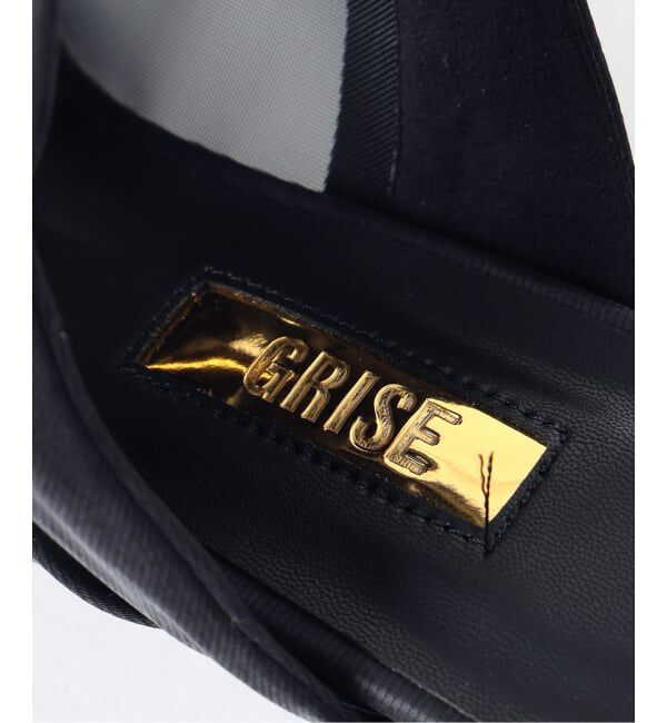 GRISE「《予約》GRISE ポインテッド DOUBLE BOW ミュール」|パンプス|