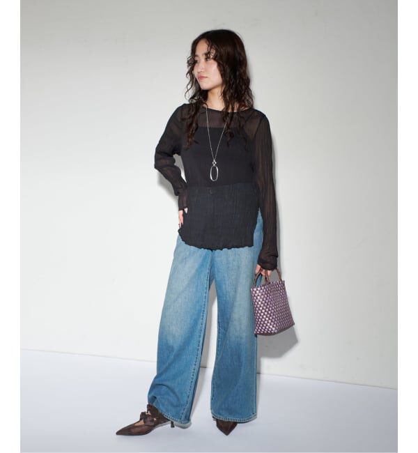 GRISE「《予約》GRISE ポインテッド DOUBLE BOW ミュール」|パンプス|