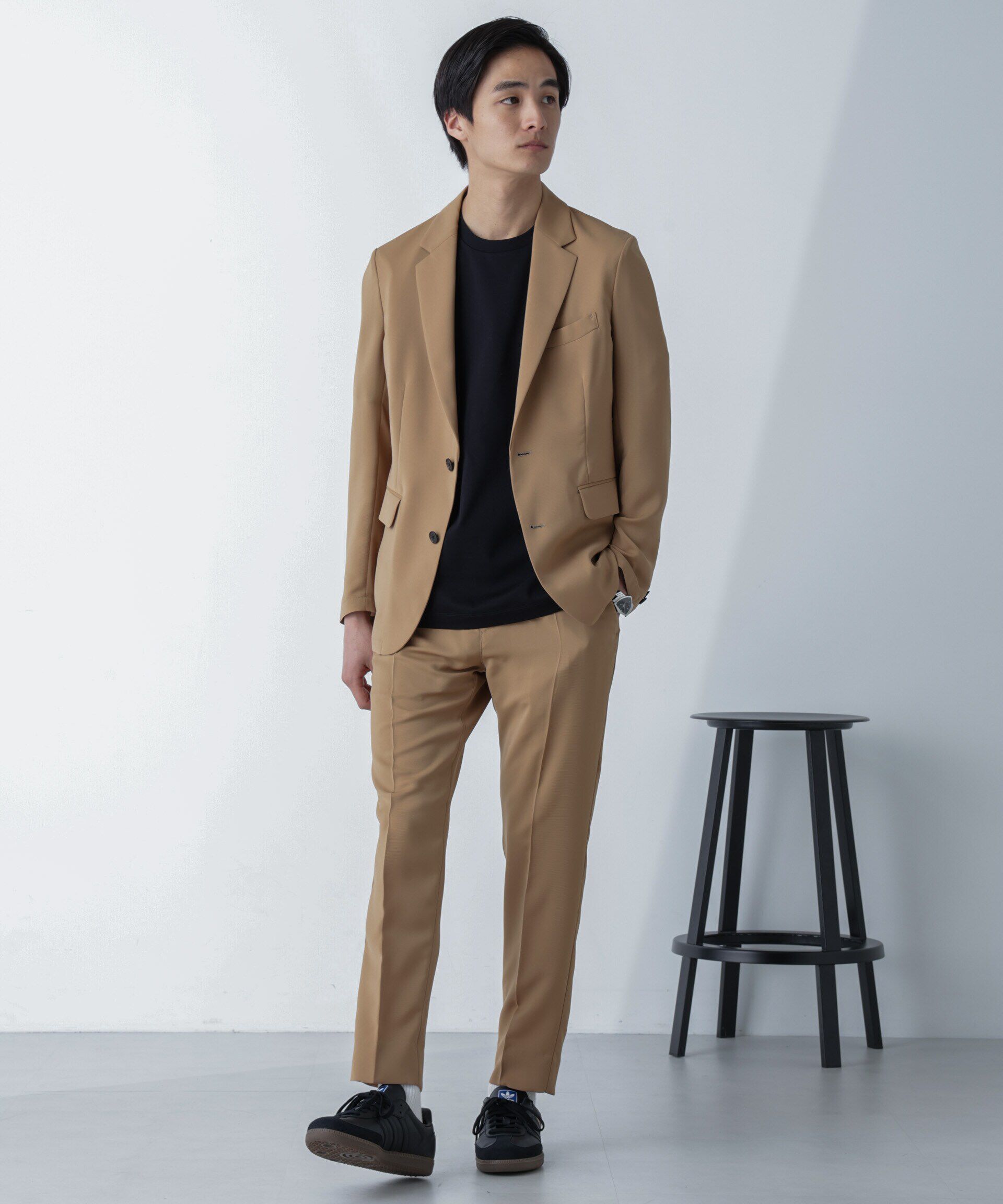 nano･universe「「Damerino」ライトウェイトストレッチセットアップ」|スーツ|