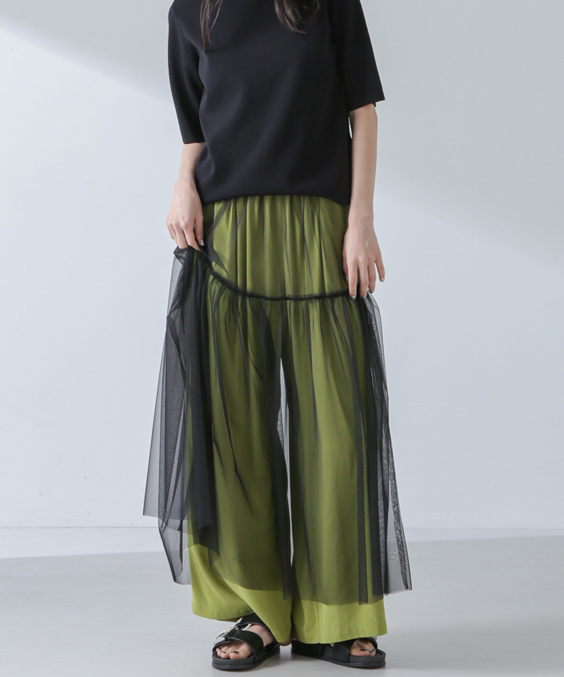 nano･universe「チュールスカート」|スカート|