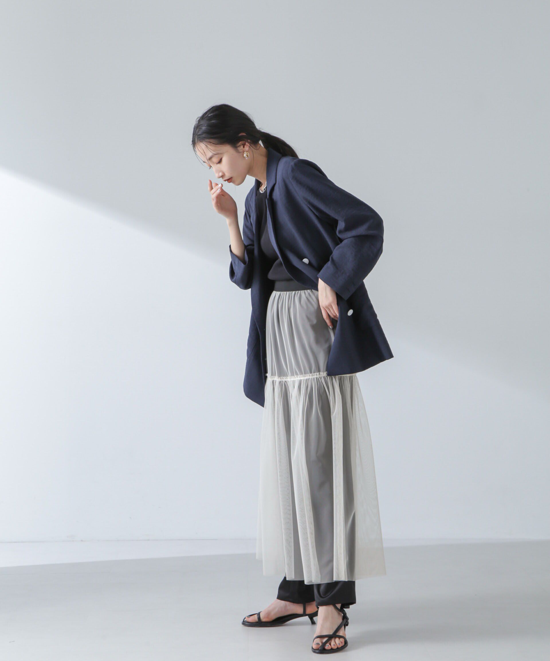 nano･universe「チュールスカート」|スカート|