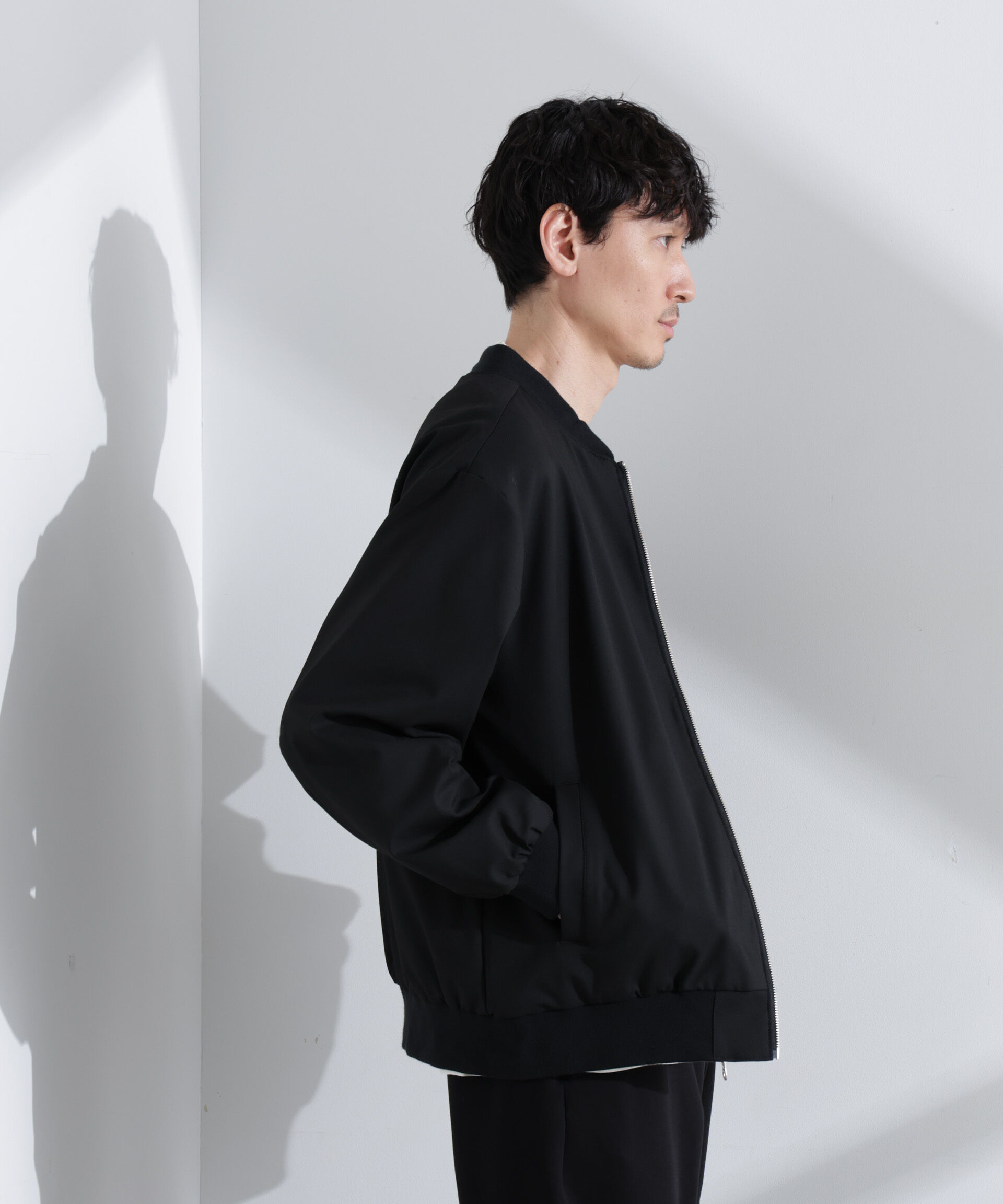 nano･universe「TRインタックMA-1」|ブルゾン・スタジャン|