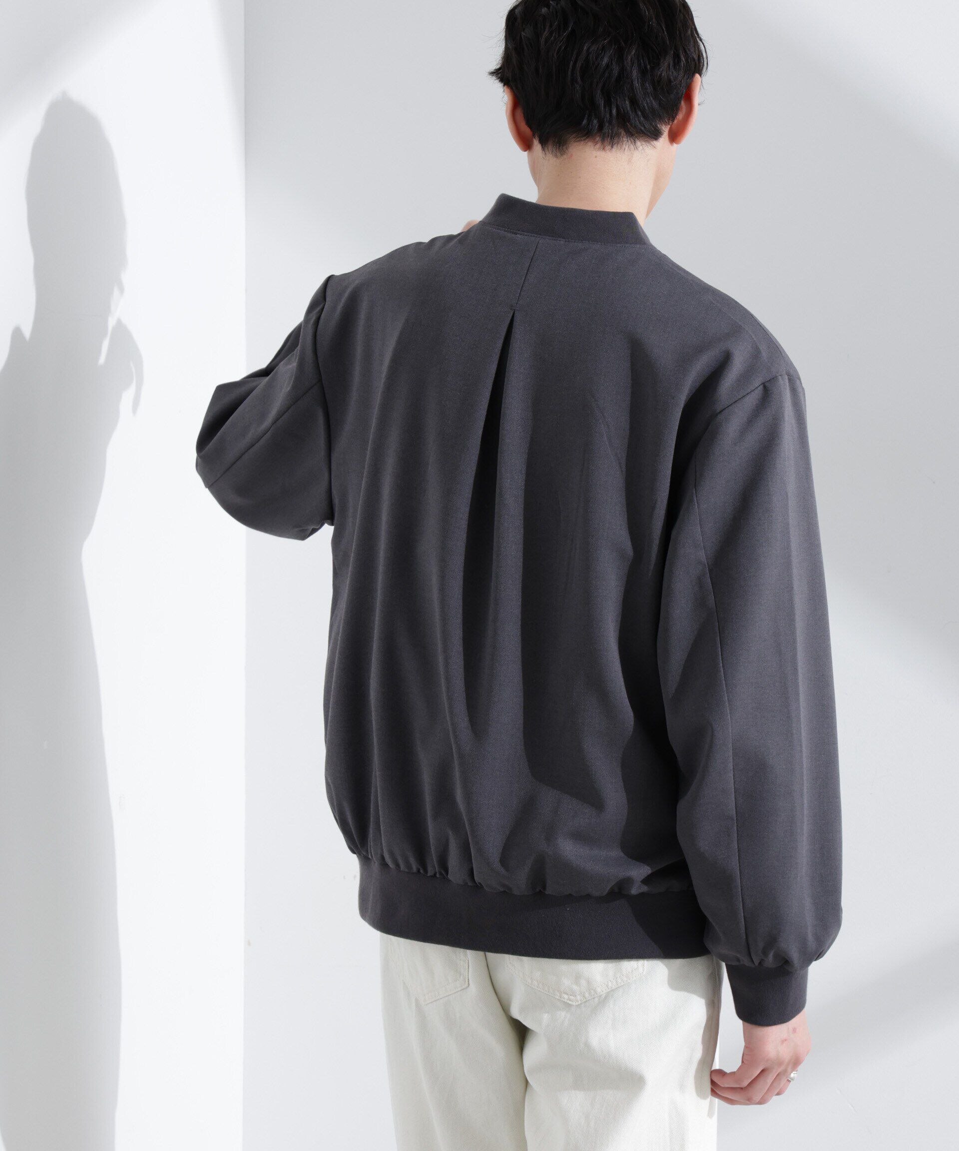 nano･universe「TRインタックMA-1」|ブルゾン・スタジャン|