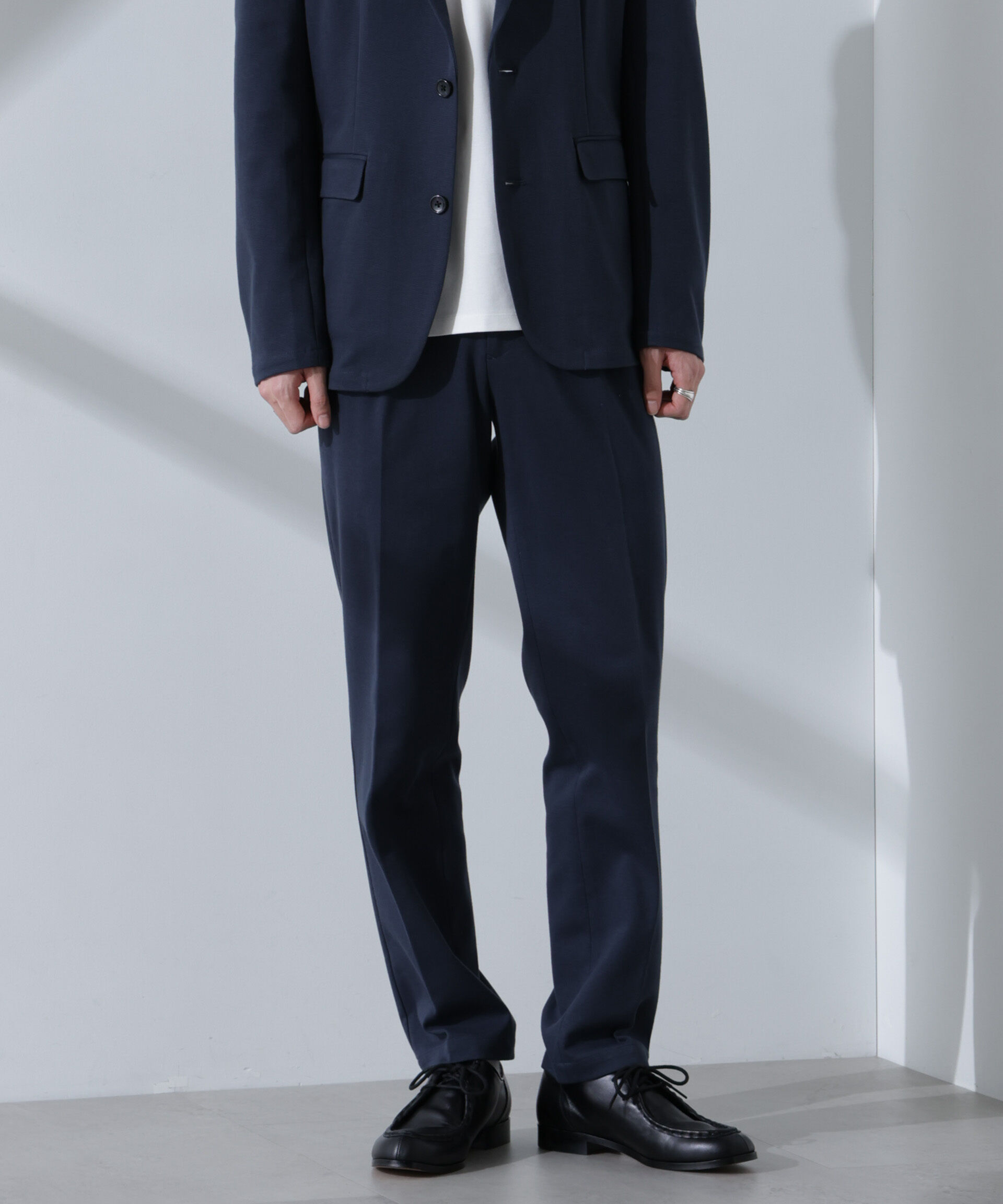 nano･universe「ストレッチカノコスラックス(セットアップ可)」|チノ|