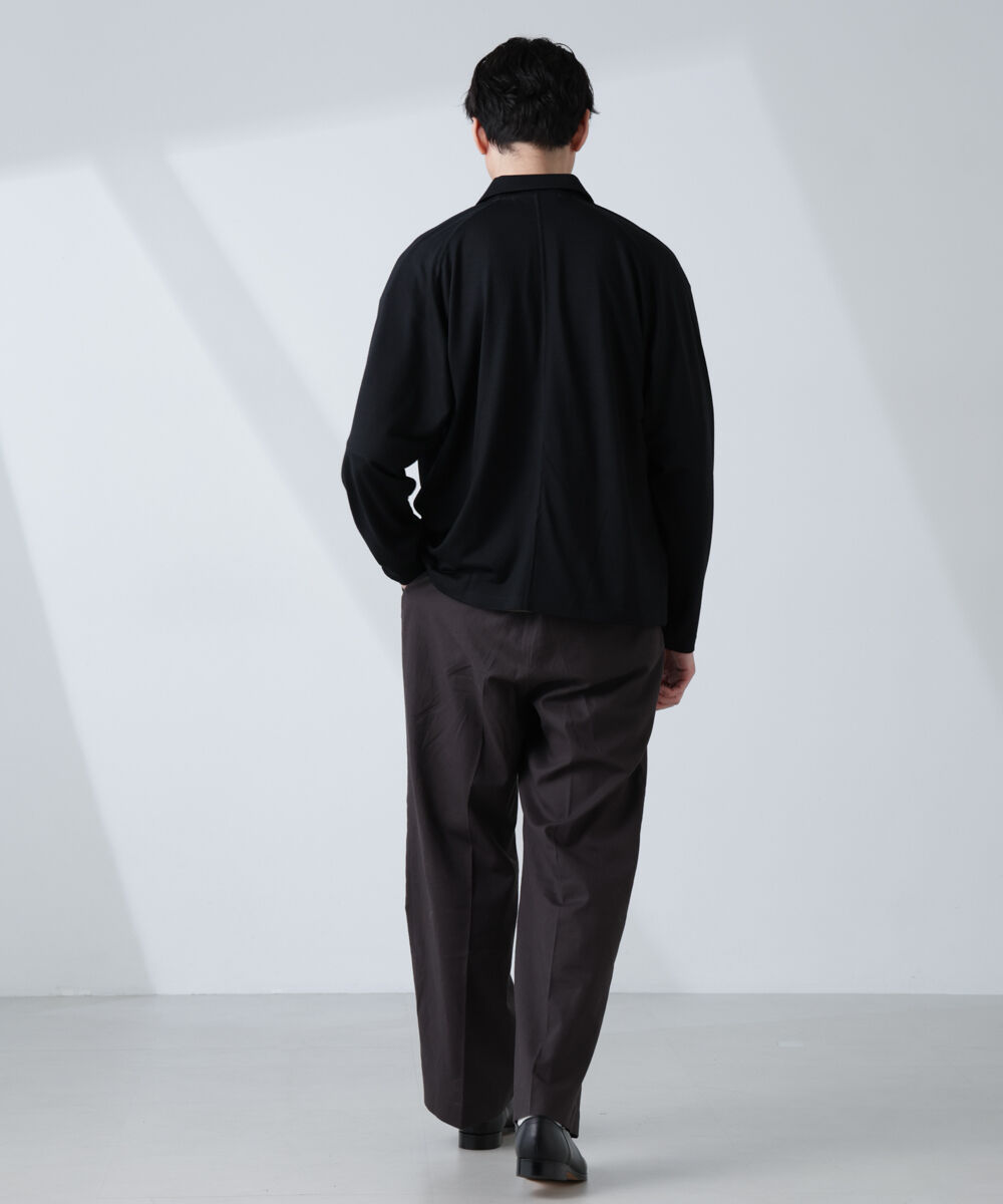 nano･universe「「ALL-DAYS COMFORT 100% WOOL」 ZIPプルオーバー」|Tシャツ・カットソー|