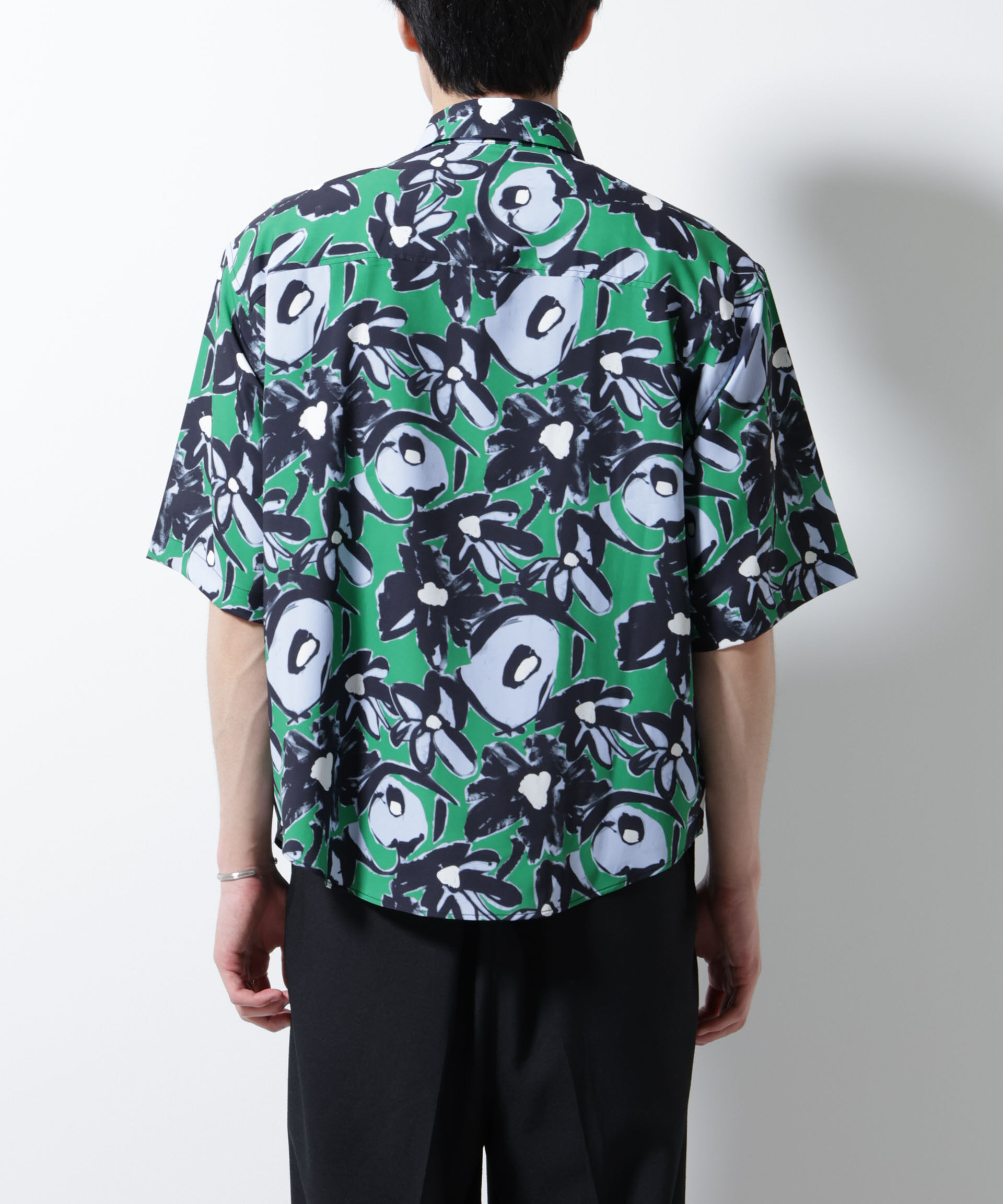 nano･universe「総柄プリントシャツ」|シャツ・ブラウス|