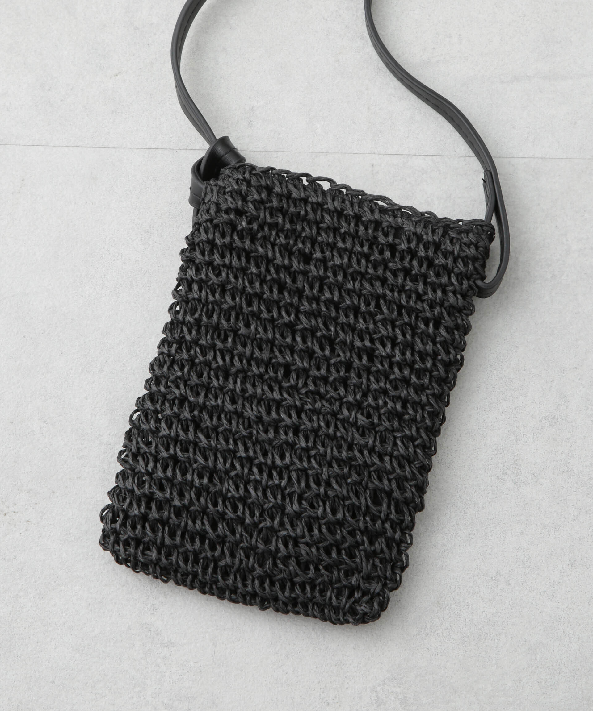 nano･universe「ストローメッシュスクエアポーチ」|ショルダー・メッセンジャー|