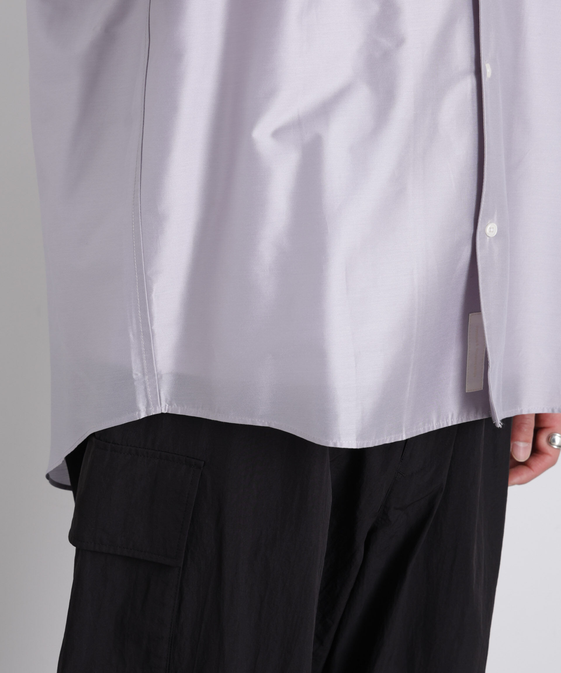 nano･universe「｢OtoNANO｣ 大人のワイドシャツ テーラードカラーシャツ」|シャツ・ブラウス|