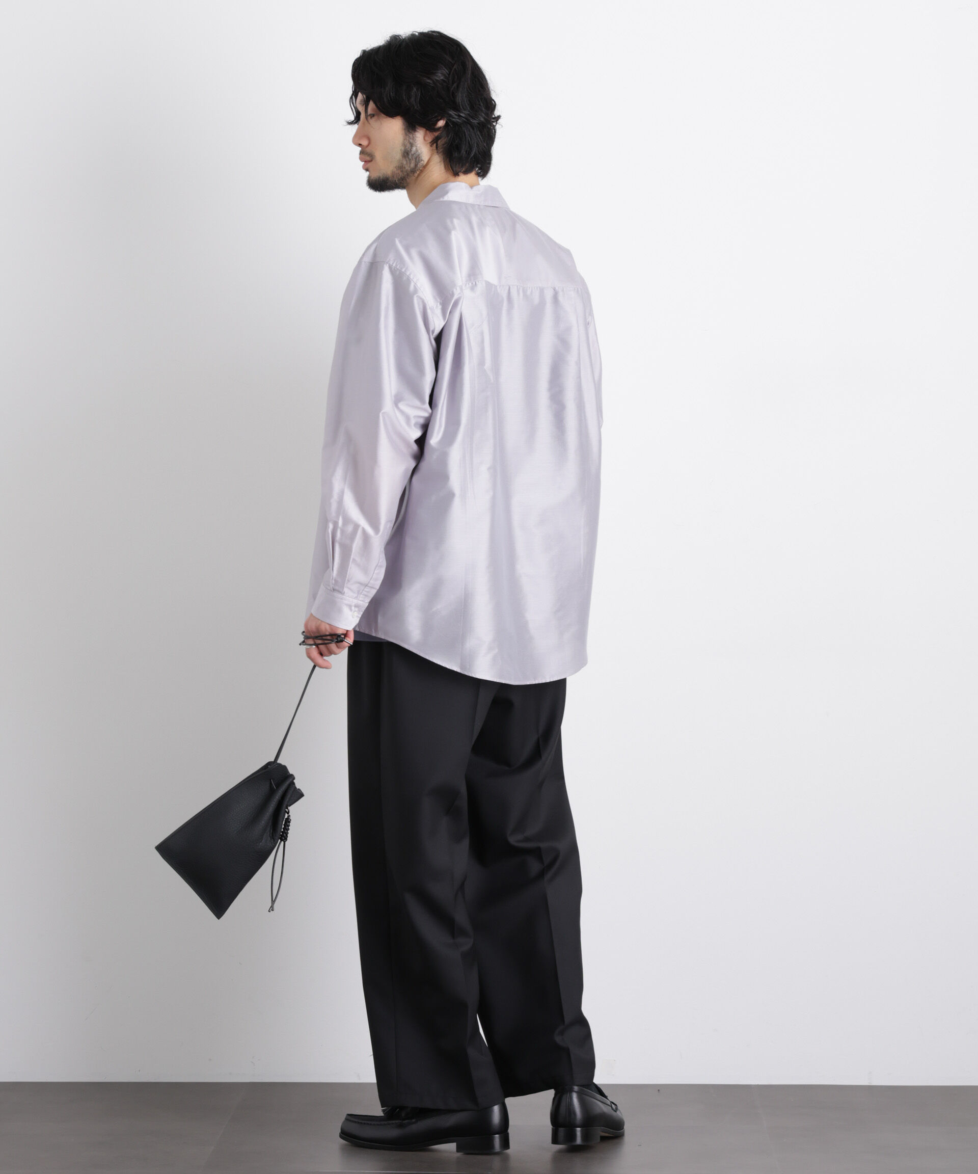 nano･universe「｢OtoNANO｣ 大人のワイドシャツ テーラードカラーシャツ」|シャツ・ブラウス|