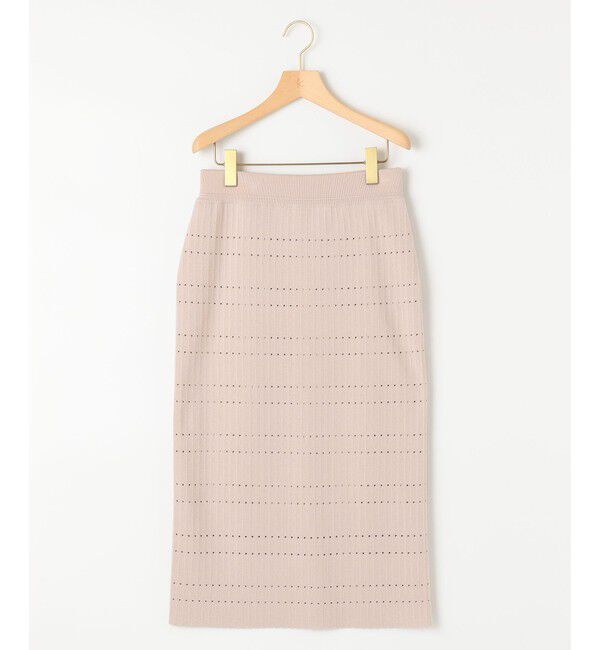 組曲「【洗える】アイレットパターン ニットスカート」|スカート|