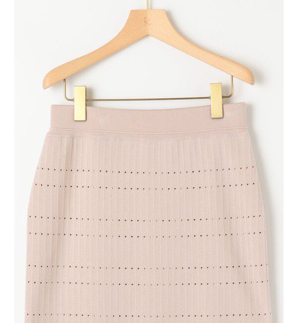 組曲「【洗える】アイレットパターン ニットスカート」|スカート|