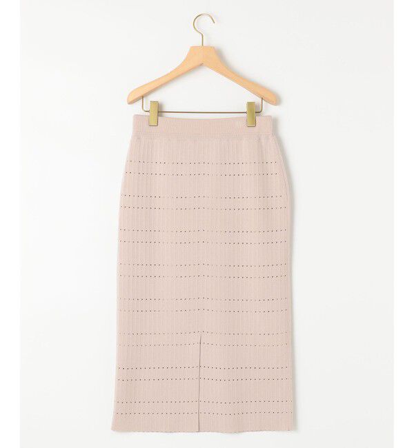 組曲「【洗える】アイレットパターン ニットスカート」|スカート|