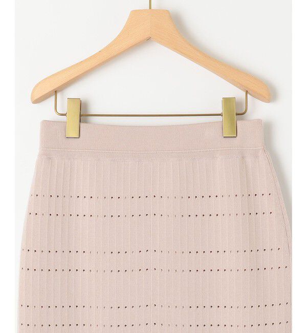 組曲「【洗える】アイレットパターン ニットスカート」|スカート|