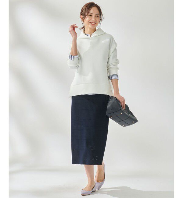 組曲「【洗える】アイレットパターン ニットスカート」|スカート|