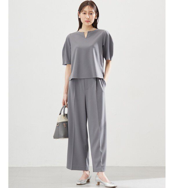 組曲「【WEB限定】ジョーゼットジャージーワイド パンツ」|その他|