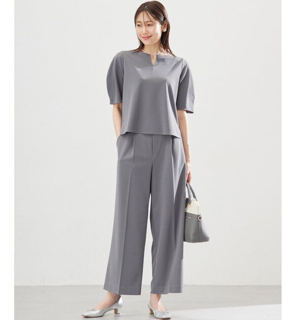 組曲「【WEB限定】ジョーゼットジャージーワイド パンツ」|その他|