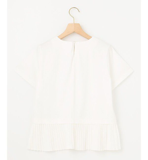 組曲「クールプレーティング天竺プリーツ カットソー」|Tシャツ・カットソー|