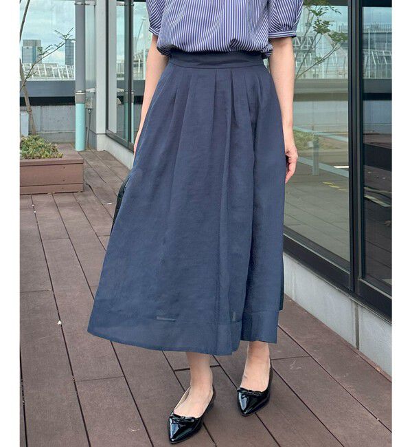 組曲「【WEB限定】シアーボイルタックフレア スカート」|スカート|