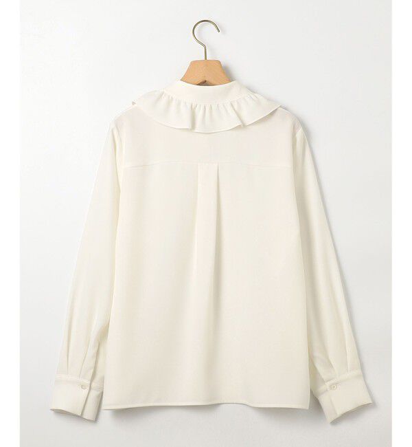 組曲「【WEB限定】ボウタイ付きフリルカラー ブラウス」|シャツ・ブラウス|