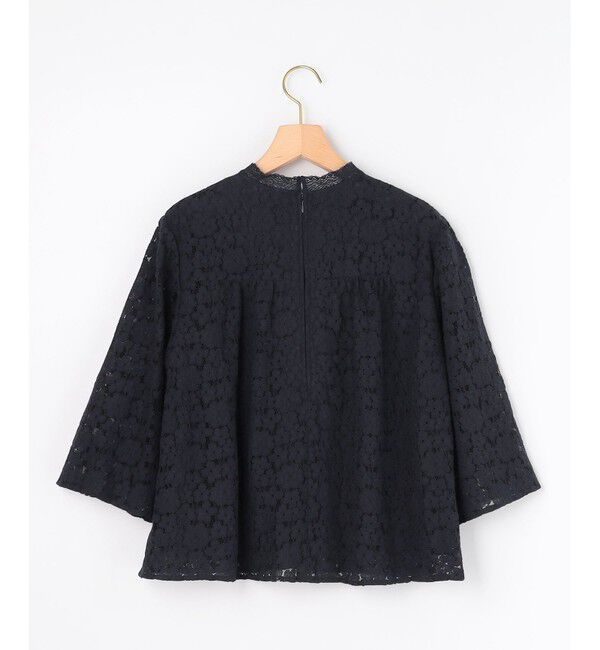 組曲「【WEB限定】フラワーラッセルレーススタンド襟 ブラウス」|シャツ・ブラウス|