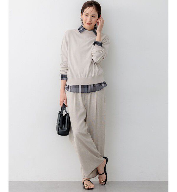 組曲「【WEB限定】コットンニット プルオーバー」|ニット・セーター|