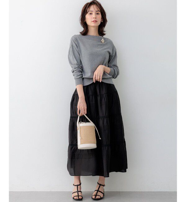 組曲「【WEB限定】コットンニット プルオーバー」|ニット・セーター|