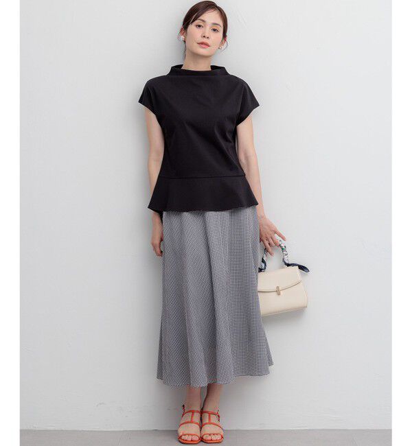 組曲「サッカーギンガムチェック フレアスカート」|スカート|