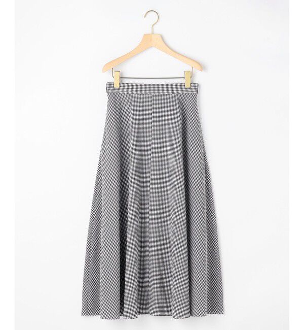 組曲「サッカーギンガムチェック フレアスカート」|スカート|