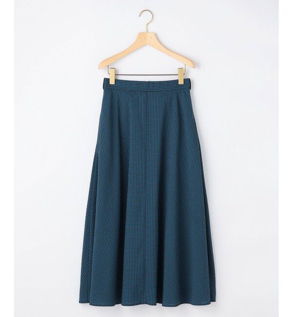 組曲「サッカーギンガムチェック フレアスカート」|スカート|