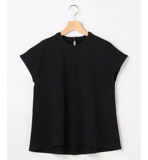 組曲「フレンチテリー 刺繍襟 ペプラムカットソー」|Tシャツ・カットソー|