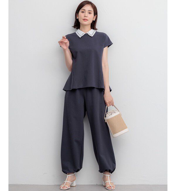 組曲「【WEB限定】フレンチテリー ワイドパンツ」|その他|