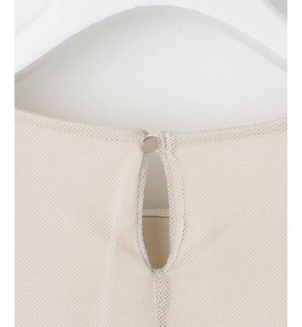 自由区「【洗える】シアーチュールプルオーバー カットソー」|Tシャツ・カットソー|