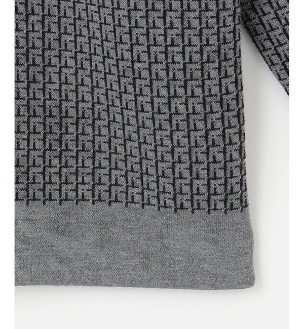 自由区「【洗える】リバーシブルニット セットアップ(カーディガン&times;タイトスカート)」|スーツ|