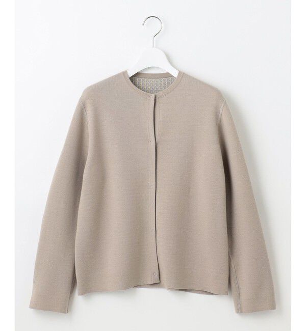 自由区「【洗える】リバーシブルニット セットアップ(カーディガン&times;タイトスカート)」|スーツ|